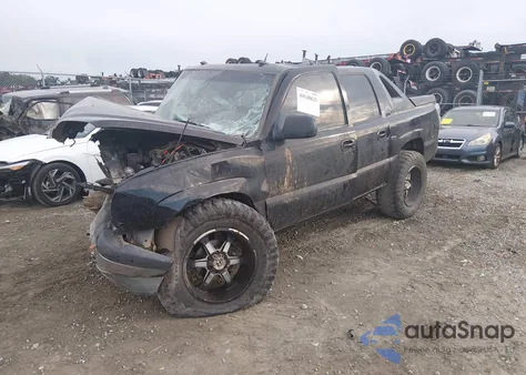 2005 Chevrolet Avalanche 1500 Z66 из США, поврежденный, VIN 3GNEC12Z75G246701